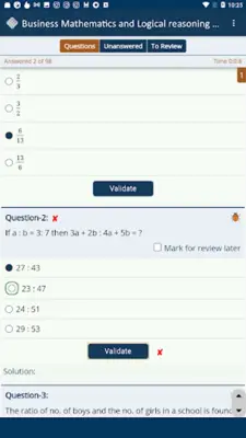 CA Foundation Practice Tests android App screenshot 1