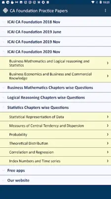 CA Foundation Practice Tests android App screenshot 3